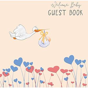 BABY SHOWER GUEST BOOK with GIFT LOG (Hardcover) for Baby Naming Day, Baby Shower Party, Christening or Baptism Ceremony, Welcome Baby Party: For baby ... naming day ceremony, christening, baptism BABY SHOWER GUEST BOOK with GIFT LOG (Hardcover) for Baby Naming Day, Baby Shower Party, Christening or Baptism Ceremony, Welcome Baby Party: For baby ... naming day ceremony, christening, baptism