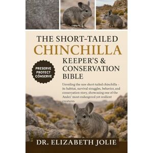 JOLIE, DR. ELIZABETH SHORT-TAILED CHINCHILLA KEEPER’S AND CONSERVATION BIBLE: "Unveiling the rare short-tailed chinchilla – its habitat, survival struggles, behavior, and ... most endangered yet resilient creatures.” JOLIE, DR. ELIZABETH SHORT-TAILED CHINCHILLA KEEPER’S AND CONSERVATION BIBLE: "Unveiling the rare short-tailed chinchilla – its habitat, survival struggles, behavior, and ... most endangered yet resilient creatures.”