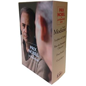 Modiano, Patrick La place de l'étoile Rues des Boutiques Obscures Dora Bruder Un pedigree: Coffret 4 livres Modiano, Patrick La place de l'étoile Rues des Boutiques Obscures Dora Bruder Un pedigree: Coffret 4 livres