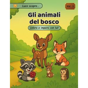 Corfier, Christian Gli animali del bosco: Libro educativo da colorare con storie e domande – dai 4 anni (Animali del mondo) Corfier, Christian Gli animali del bosco: Libro educativo da colorare con storie e domande – dai 4 anni (Animali del mondo)
