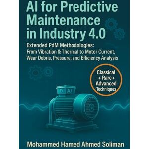 Ahmed AI for Predictive Maintenance in Industry 4.0: Extended PdM Methodologies: From Vibration & Thermal to Motor Current, Wear Debris, Pressure, and ... Monitoring & Predictive Maintenance Series) Ahmed AI for Predictive Maintenance in Industry 4.0: Extended PdM Methodologies: From Vibration & Thermal to Motor Current, Wear Debris, Pressure, and ... Monitoring & Predictive Maintenance Series)