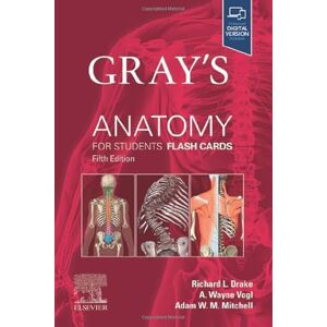 Drake PhD, Richard L. Gray's Anatomy for Students Flash Cards Drake PhD, Richard L. Gray's Anatomy for Students Flash Cards