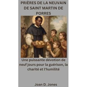 Jones, Joan D. PRIÈRES DE LA NEUVAIN DE SAINT MARTIN DE PORRES: Une puissante dévotion de neuf jours pour la guérison, la charité et l'humilité Jones, Joan D. PRIÈRES DE LA NEUVAIN DE SAINT MARTIN DE PORRES: Une puissante dévotion de neuf jours pour la guérison, la charité et l'humilité