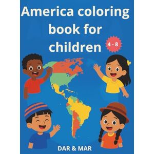 DAR & MAR America coloring book for children (Libro da colorare e attività per bambini) DAR & MAR America coloring book for children (Libro da colorare e attività per bambini)