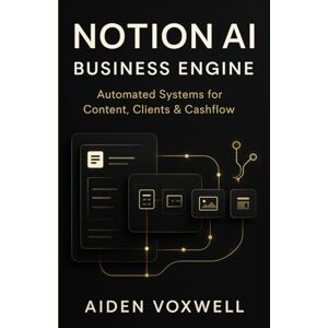 Voxwell, Aiden NOTION AI BUSINESS ENGINE: Automated Systems for Content, Clients & Cashflow Voxwell, Aiden NOTION AI BUSINESS ENGINE: Automated Systems for Content, Clients & Cashflow
