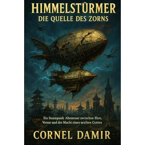 Damir, Cornel Himmelsstürmer – Die Quelle des Zorns: Ein Steampunk-Abenteuer zwischen Ehre, Verrat und der Macht eines uralten Gottes (Die Himmelsstürmer-Saga) Damir, Cornel Himmelsstürmer – Die Quelle des Zorns: Ein Steampunk-Abenteuer zwischen Ehre, Verrat und der Macht eines uralten Gottes (Die Himmelsstürmer-Saga)