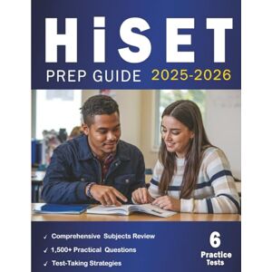 Norman HiSET Prep Guide 2025-2026: Comprehensive and Up-to-Date Prep with 1,500+ Practice Questions, 6 Full-Length Exams, Detailed Answer Explanations, and Proven Strategies to Help You Pass HiSET Exam Norman HiSET Prep Guide 2025-2026: Comprehensive and Up-to-Date Prep with 1,500+ Practice Questions, 6 Full-Length Exams, Detailed Answer Explanations, and Proven Strategies to Help You Pass HiSET Exam