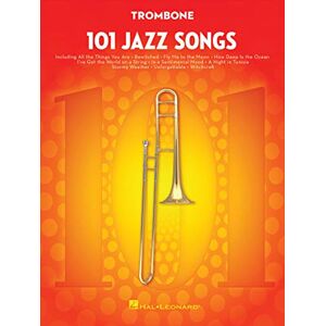 Various 101 Jazz Songs for Trombone – Sheet Music Songbook Instrumental Folio for All Levels Includes Autumn Leaves, Misty, Fly Me to the Moon, Satin Doll, Body and Soul and More Various 101 Jazz Songs for Trombone – Sheet Music Songbook Instrumental Folio for All Levels Includes Autumn Leaves, Misty, Fly Me to the Moon, Satin Doll, Body and Soul and More