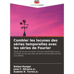 Rangel, Rafael Combler les lacunes des séries temporelles avec les séries de Fourier: Séries de Fourier et transf. comme interpolateurs pour combler les lacunes dans les séries temporelles de vent à la CNAAA Rangel, Rafael Combler les lacunes des séries temporelles avec les séries de Fourier: Séries de Fourier et transf. comme interpolateurs pour combler les lacunes dans les séries temporelles de vent à la CNAAA