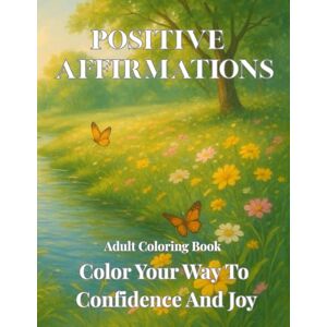 B., Demi Positive Affirmations: Adult Coloring Book Color Your Way To Confidence And Joy B., Demi Positive Affirmations: Adult Coloring Book Color Your Way To Confidence And Joy