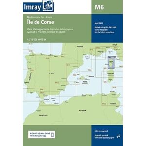 Imray Chart M6: Ile de Corse (M Series): 6 Imray Chart M6: Ile de Corse (M Series): 6