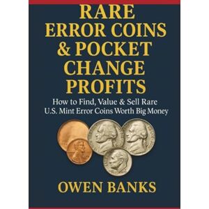 Banks, Owen Rare Error Coins & Pocket Change Profits: How to Find, Value & Sell Rare U.S. Mint Error Coins Worth Big Money (Everyday Treasures Series) Banks, Owen Rare Error Coins & Pocket Change Profits: How to Find, Value & Sell Rare U.S. Mint Error Coins Worth Big Money (Everyday Treasures Series)