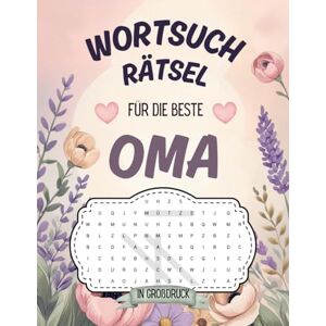 Papierbrise Wortsuchrätsel für die beste Oma – Rätselbuch im Großdruck – Liebevolles Geschenk: Für Großmütter & Senioren große Schrift für schöne Momente allein oder mit Enkeln Papierbrise Wortsuchrätsel für die beste Oma – Rätselbuch im Großdruck – Liebevolles Geschenk: Für Großmütter & Senioren große Schrift für schöne Momente allein oder mit Enkeln