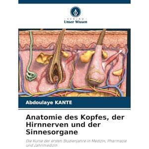 Kanté, Abdoulaye Anatomie des Kopfes, der Hirnnerven und der Sinnesorgane: Die Kurse der ersten Studienjahre in Medizin, Pharmazie und Zahnmedizin Kanté, Abdoulaye Anatomie des Kopfes, der Hirnnerven und der Sinnesorgane: Die Kurse der ersten Studienjahre in Medizin, Pharmazie und Zahnmedizin