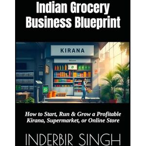 SINGH, INDERBIR Indian Grocery Business Blueprint: How to Start, Run & Grow a Profitable Kirana, Supermarket, or Online Store SINGH, INDERBIR Indian Grocery Business Blueprint: How to Start, Run & Grow a Profitable Kirana, Supermarket, or Online Store