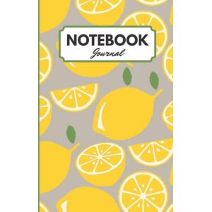 ThreeSeven, Untitled NOTEBOOK: Cute Green and Yellow Lemon Pattern Notebook Blank Lined Journal 6"x9" 120 Pages ThreeSeven, Untitled NOTEBOOK: Cute Green and Yellow Lemon Pattern Notebook Blank Lined Journal 6"x9" 120 Pages