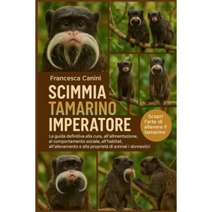 Canini, Francesca SCIMMIA TAMARINO IMPERATORE: La guida definitiva alla cura, all'alimentazione, al comportamento sociale, all'habitat, all'allevamento e alla proprietà di animali domestici esotici Canini, Francesca SCIMMIA TAMARINO IMPERATORE: La guida definitiva alla cura, all'alimentazione, al comportamento sociale, all'habitat, all'allevamento e alla proprietà di animali domestici esotici
