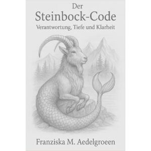 Aedelgroen, Franziska M. Der Steinbock-Code – Verantwortung, Tiefe und Klarheit: Ein spirituell-psychologischer Begleiter über Beständigkeit und Vertrauen Aedelgroen, Franziska M. Der Steinbock-Code – Verantwortung, Tiefe und Klarheit: Ein spirituell-psychologischer Begleiter über Beständigkeit und Vertrauen