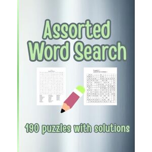 Kreations, Whiskers & Ink Assorted Word Search: 190 Puzzles With Solutions Kreations, Whiskers & Ink Assorted Word Search: 190 Puzzles With Solutions