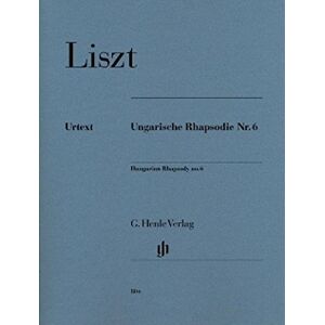 Liszt, Franz Hungarian Rhapsody No. 6 piano (HN 804): Instrumentation: Piano solo Liszt, Franz Hungarian Rhapsody No. 6 piano (HN 804): Instrumentation: Piano solo