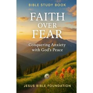 Bible Foundation, Jesus Bible Study Book Faith Over Fear: Conquering Anxiety with God’s Peace (Faith Over Fear: Overcoming Doubt and Anxiety through God’s Promises) Bible Foundation, Jesus Bible Study Book Faith Over Fear: Conquering Anxiety with God’s Peace (Faith Over Fear: Overcoming Doubt and Anxiety through God’s Promises)