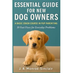 Monroe-Sinclair, J. A. Essential Guide for New Dog Owners: A Basic Crash Course in Pup Parenting: 10 Fast Fixes for Everyday Problems Monroe-Sinclair, J. A. Essential Guide for New Dog Owners: A Basic Crash Course in Pup Parenting: 10 Fast Fixes for Everyday Problems