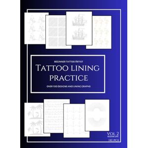 R, V M Tattoo Lining Practice Vol 2 Ocean Life R, V M Tattoo Lining Practice Vol 2 Ocean Life
