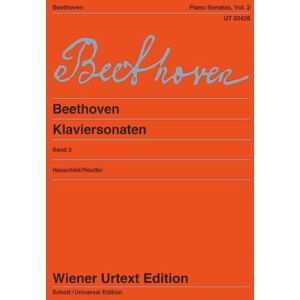 van Beethoven, Ludwig Piano Sonata: Nach den Quellen: 2 (Wiener Urtext Edition) van Beethoven, Ludwig Piano Sonata: Nach den Quellen: 2 (Wiener Urtext Edition)
