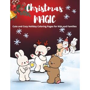 Hud Christmas Magic: Large Edition – A Cozy Holiday Coloring Book for Kids and Families: Bigger Pages, More Fun! 35 Cute and Festive Christmas Coloring Designs Hud Christmas Magic: Large Edition – A Cozy Holiday Coloring Book for Kids and Families: Bigger Pages, More Fun! 35 Cute and Festive Christmas Coloring Designs