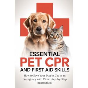 Creations, Happy Hook Essential Pet CPR and First Aid Skills: How to Save Your Dog or Cat in an Emergency with Clear, Step-by-Step Instructions Creations, Happy Hook Essential Pet CPR and First Aid Skills: How to Save Your Dog or Cat in an Emergency with Clear, Step-by-Step Instructions