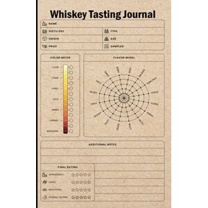 Publishing, David Whiskey Tasting Journal: The Whiskey Tasting Journal, Whiskey Tasting Logbook, Whiskey Review Logbook, THE Whiskey Tasting Notebook, Size 6"X9", 120 Pages Publishing, David Whiskey Tasting Journal: The Whiskey Tasting Journal, Whiskey Tasting Logbook, Whiskey Review Logbook, THE Whiskey Tasting Notebook, Size 6"X9", 120 Pages