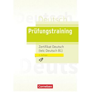 Maenner, Dieter Prufungstraining DaF: Zertifikat Deutsch/telc Deutsch B1 Ubungsbuch mit C (Prüfungstraining DaF) Maenner, Dieter Prufungstraining DaF: Zertifikat Deutsch/telc Deutsch B1 Ubungsbuch mit C (Prüfungstraining DaF)