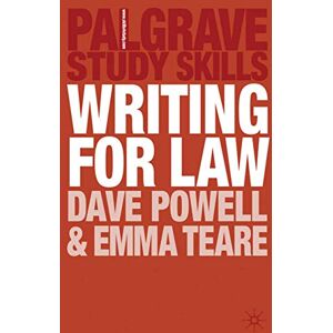 Powell, Dave Writing for Law: 21 (Macmillan Study Skills) Powell, Dave Writing for Law: 21 (Macmillan Study Skills)