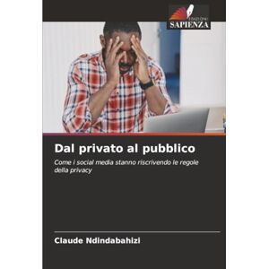 NDINDABAHIZI, Claude Dal privato al pubblico: Come i social media stanno riscrivendo le regole della privacy NDINDABAHIZI, Claude Dal privato al pubblico: Come i social media stanno riscrivendo le regole della privacy