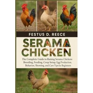 D. REECE, FESTUS SERAMA CHICKEN: The Complete Guide to Raising Serama Chickens Breeding, Feeding, Coop Setup, Egg Production, Behavior, Showing, and Care Tips for Beginners D. REECE, FESTUS SERAMA CHICKEN: The Complete Guide to Raising Serama Chickens Breeding, Feeding, Coop Setup, Egg Production, Behavior, Showing, and Care Tips for Beginners