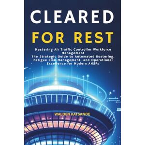 Katsande, Walde Cleared For Rest: Mastering Air Traffic Controller Workforce Management The Strategic Guide to Automated Rostering, Fatigue Risk Management, and Operational Excellence for Modern ANSPs Katsande, Walde Cleared For Rest: Mastering Air Traffic Controller Workforce Management The Strategic Guide to Automated Rostering, Fatigue Risk Management, and Operational Excellence for Modern ANSPs