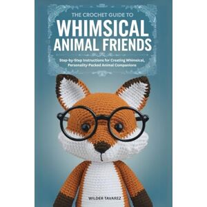 Tavarez, Wilder The Crochet Guide to Whimsical Animal Friends: Step-by-Step Instructions for Creating Whimsical, Personality-Packed Animal Companions Tavarez, Wilder The Crochet Guide to Whimsical Animal Friends: Step-by-Step Instructions for Creating Whimsical, Personality-Packed Animal Companions