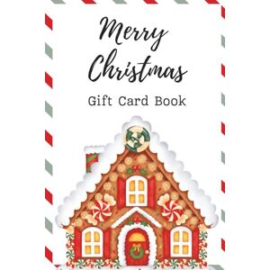 Designs, Crafty Merry Christmas Gift Card Book The Ultimate Christmas Surprise! 15 Gift Card Pages 6 x 9 in 32 pages Super cute gift for teens, kids, teachers, employee gifts and adults Paperback Designs, Crafty Merry Christmas Gift Card Book The Ultimate Christmas Surprise! 15 Gift Card Pages 6 x 9 in 32 pages Super cute gift for teens, kids, teachers, employee gifts and adults Paperback