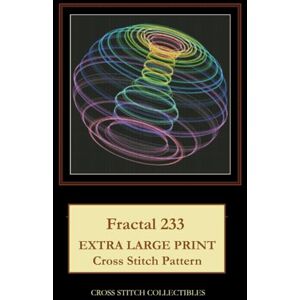 Fractal 233: Extra Large Print Cross Stitch Pattern Fractal 233: Extra Large Print Cross Stitch Pattern