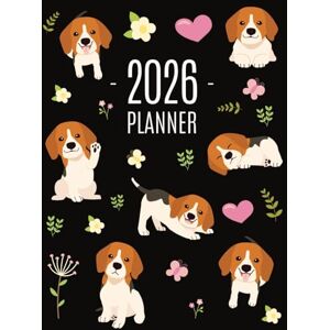 Press, Happy Oak Tree Beagle Planner 2026: Cute Daily Organizer (12 Months) Pretty Scheduler With Friendly Pooch Press, Happy Oak Tree Beagle Planner 2026: Cute Daily Organizer (12 Months) Pretty Scheduler With Friendly Pooch