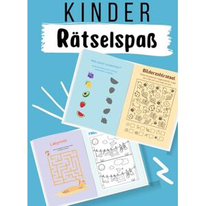 Michel, Marion Kinder Rätselspaß: Das perfekte Rätselbuch für Grundschulkinder super Begleiter für unterwegs aber auch gegen Langeweile zuhause 50 verschiedene, knifflige Rätsel Michel, Marion Kinder Rätselspaß: Das perfekte Rätselbuch für Grundschulkinder super Begleiter für unterwegs aber auch gegen Langeweile zuhause 50 verschiedene, knifflige Rätsel