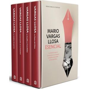 Vargas Llosa, Mario Estuche Mario Vargas Llosa esencial: contiene: Conversación en La Catedral La Fiesta del Chivo La ciudad y los perros La tía Julia y el escribidor (Contemporánea) Vargas Llosa, Mario Estuche Mario Vargas Llosa esencial: contiene: Conversación en La Catedral La Fiesta del Chivo La ciudad y los perros La tía Julia y el escribidor (Contemporánea)