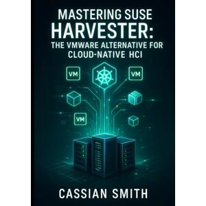 SMITH, CASSIAN MASTERING SUSE HARVESTER: THE VMWARE ALTERNATIVE FOR CLOUD-NATIVE HCI: Build Hyperconverged Infrastructure with Kubernetes and KubeVirt. VM Management, Storage, Networking, and Production Deployment SMITH, CASSIAN MASTERING SUSE HARVESTER: THE VMWARE ALTERNATIVE FOR CLOUD-NATIVE HCI: Build Hyperconverged Infrastructure with Kubernetes and KubeVirt. VM Management, Storage, Networking, and Production Deployment