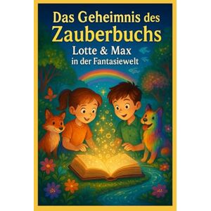 Mussmann, Manuela Das Geheimnis des Zauberbuchs – Lotte & Max in der Fantasiewelt: Ein magisches Abenteuer voller sprechender Tiere, fliegender Fische und verrückter Erfinder – ein farbenfrohes Kinderbuch ab 5 Jahren Mussmann, Manuela Das Geheimnis des Zauberbuchs – Lotte & Max in der Fantasiewelt: Ein magisches Abenteuer voller sprechender Tiere, fliegender Fische und verrückter Erfinder – ein farbenfrohes Kinderbuch ab 5 Jahren