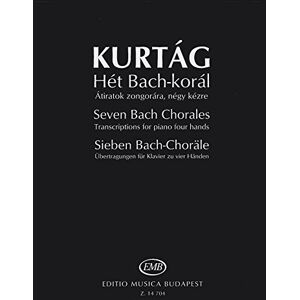 György Kurtág Seven Bach Chorales (Piano Duet) György Kurtág Seven Bach Chorales (Piano Duet)