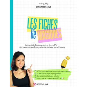 Nguyen, Hong My Fiches magiques 6è, des maths illustrées et accessibles: Nombres entiers, fractions, proportionnalité, mesures, aires, périmètres, symétrie. 30 fiches ... de maths illustrés et simples à comprendre) Nguyen, Hong My Fiches magiques 6è, des maths illustrées et accessibles: Nombres entiers, fractions, proportionnalité, mesures, aires, périmètres, symétrie. 30 fiches ... de maths illustrés et simples à comprendre)