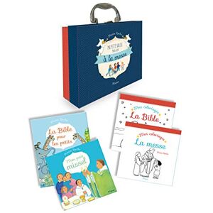 Roche, Maïte Ma petite valise pour aller à la messe NE: 4 volumes : Mon petit missel ; La Bible pour les petits ; Mes coloriages la Bible ; Mes coloriages la messe Roche, Maïte Ma petite valise pour aller à la messe NE: 4 volumes : Mon petit missel ; La Bible pour les petits ; Mes coloriages la Bible ; Mes coloriages la messe