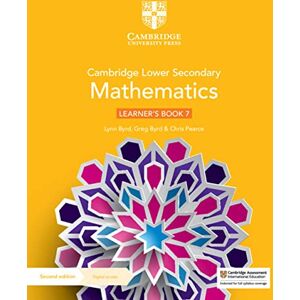 Byrd, Lynn Cambridge Lower Secondary Mathematics Learner's Book 7 with Digital Access (1 Year) Byrd, Lynn Cambridge Lower Secondary Mathematics Learner's Book 7 with Digital Access (1 Year)