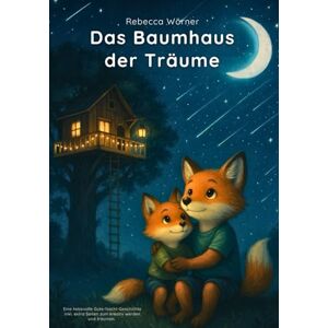 Wörner, Rebecca Das Baumhaus der Träume: Eine liebevolle Gute-Nacht-Geschichte über Träume, Mut, Glück und die Magie der Geschwisterliebe. Ein interaktives Buch mit Ausmalbildern und mehr für Kinder ab 3Jahren Wörner, Rebecca Das Baumhaus der Träume: Eine liebevolle Gute-Nacht-Geschichte über Träume, Mut, Glück und die Magie der Geschwisterliebe. Ein interaktives Buch mit Ausmalbildern und mehr für Kinder ab 3Jahren
