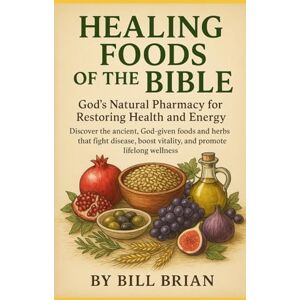 Brian, Bill Healing Foods of the Bible: Discover Ancient Biblical Foods, Herbs, and Natural Remedies for Healing, Boosting Immunity, Preventing Disease, and Restoring Vitality God’s Way (Bible Healing Series) Brian, Bill Healing Foods of the Bible: Discover Ancient Biblical Foods, Herbs, and Natural Remedies for Healing, Boosting Immunity, Preventing Disease, and Restoring Vitality God’s Way (Bible Healing Series)